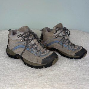 Grey Hiking Trail Boots 